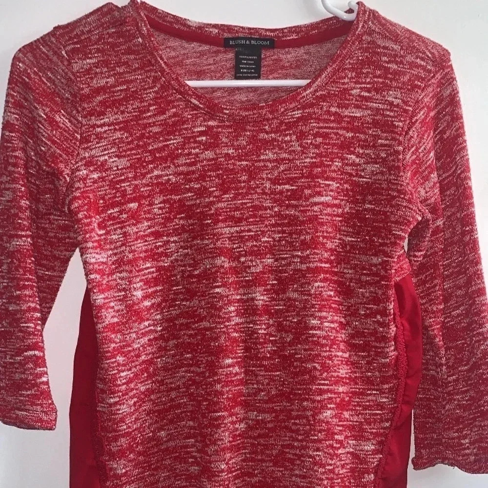 Blush & Bloom size large girls top
